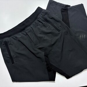 Lululemon Pants Track Joggers Training Sweat Gym Active Zip Pockets Men XL 32.5"